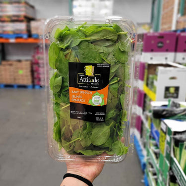 Image of Baby Spinach (ship at your own risk) - 1 x 312 Grams